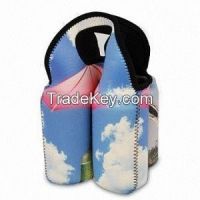 3 bottle cooler bag, neoprene bag, cooler bag factory