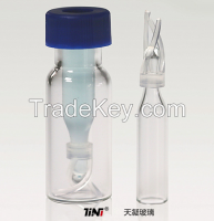 V913 2ml HPLC Clear vial with 250ul insert vial