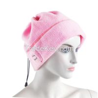 Fashionable battery operated far infrared heating head warmer, heating hat