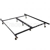 adjustable Metal Bed Frames with rug rollers