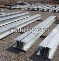 Hot dipped Galvanized Steel H beam.I beam