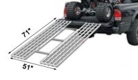 Tri-fold Aluminium Loading Ramp For ATV, Tractors and Mowers