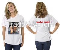 election compaign sublimation T-shirt cheapeast