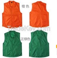promotion jacket vest printed sleeveless