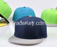 blank colorful hip hop flat baseball caps