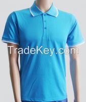 turn down neck polo blank High quality for work