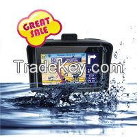 4.3inch Bluetooth Motorcycle gps From China factory directly selling