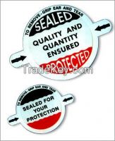 3/2 inches printed  cap seal