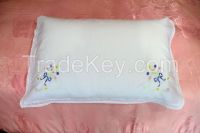 P/C Embroidery Cut Work White Pillow Case