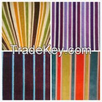 Different designs Stripe Velvet for sofa fabric.upholstery