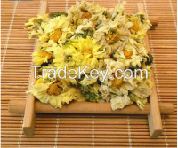 Chrysanthemum flower Flavor tea, Health herb chrysanthemum tea, Dried flower, Chrysanthemum tea.