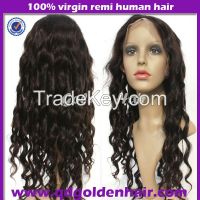 Golden Hair High Quality Full Lace Wig