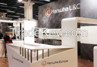 Hanex - Acrylic Solid Surfaces - Ivory Essence / Copper Black
