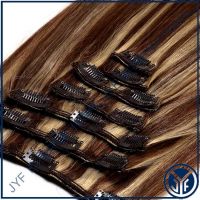 Clip In Hair Remy Hair 18" Straight Color P4/22# 120Gr Ful Head IN STOCK
