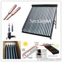 Europen market swimming pool heat pipes solar collectors