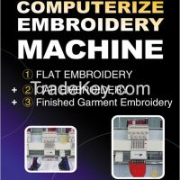 YXM1201 Computerized Ready Garment Embroidery Machine