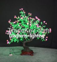 2015 indoor decorative lighted led bonsai tree PZF336