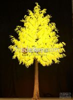 Artificial Led big light trees best Quality Outdoor Led Yellow Bristlegrass Tree FWQ-3118