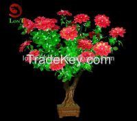 Led red flower pot tree PZ013