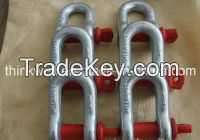 G210 Us Type Drop Forged Screw Pin Chain Dee Shackle