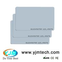 125KHz RFID Proximity ISO Blank Smart PVC Card access control card
