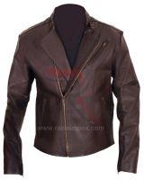 Wholesale custom fashion men leather jacket
