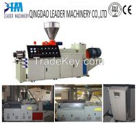 plastic extruders machine conical twin screw extruders