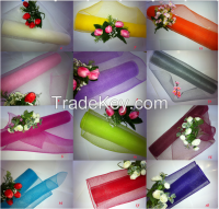 Flower wrapping mesh for home decorate on Valentine's day