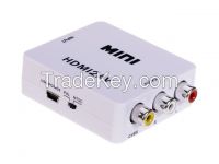 mini HDMI to AV converter HDMI to CVBS converter