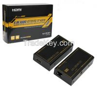 60M HDMI Extender Over Single Cat5e/6 Cable Support 3D
