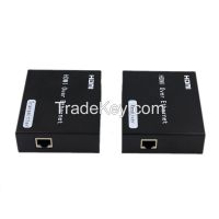 150m HDMI Extender with IR over Ethernet support cascading to multi receivers