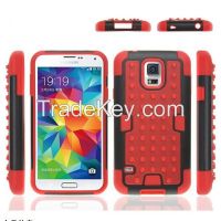 3 In 1 Shockproof Phone Case for Samsung Galaxy S5 Massage Mobile Phone Case
