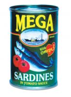 MEGA Sardines in Tomato Sauce 155g