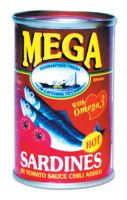 MEGA Sardines in Tomato Sauce with Chili 155g