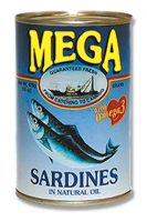 MEGA Sardines in Natural Oil