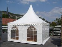 economical 3x3m square pagoda tent garden tent aluminum pagoda tent