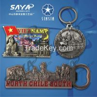 We make the  souvenir , key chain, fridge magnet , dinner bell , souvenir coin , ect.