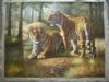 Animal oil painting