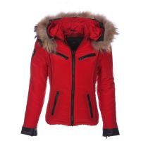 Angelina Red Textile Jacket USI-9601