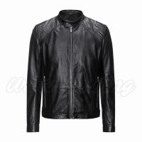 Men Leather Jacket in Slim Fit USI-8882