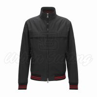 Men Easy Straight Fit Textile Jacket USI-9137