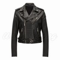 Women Biker Leather Jacket USI-6023