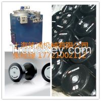 polyurethane rubber dumbbell making casting machine