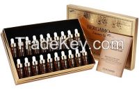 cosmetic, gold skin care, gold ampoule, gold essence, korean cosmetic, korean skin care set, 