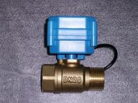 Sell motorized brass ball  valve