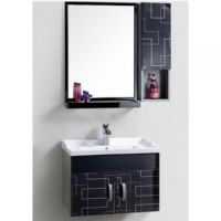 OEM Stainless steel bathroom vanities 60cm with side cabinet