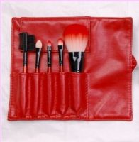 Sell 5pcs wooden cosmetic brush set