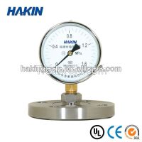 Shock proof Diaphragm pressure gauge/bottom type/all stainless steel