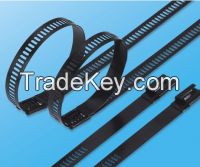 2015 Hot stainless steel cable tie coated PVC