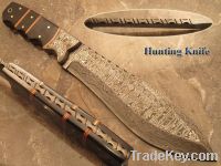 Damascus Hunting Knife